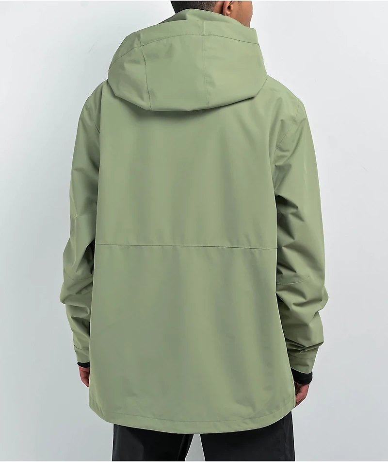 DC Basis 30K Oil Green Snowboard Jacket