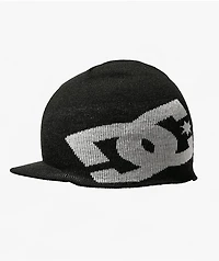 DC Big Star Black Visor Beanie