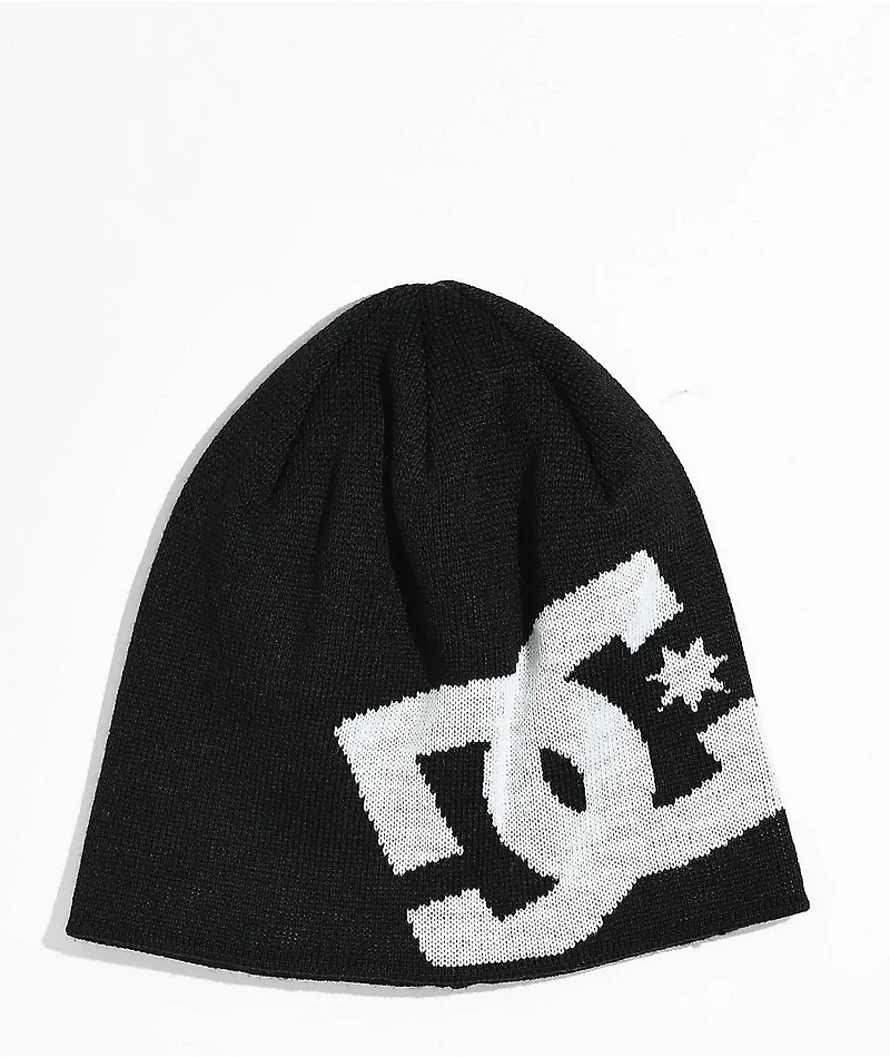 DC Big Star II Black Beanie