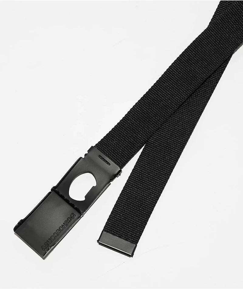 DC Black Web Belt