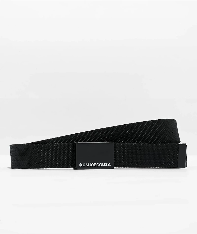 DC Black Web Belt