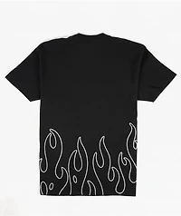 DC Burning Diamonds Black T-Shirt