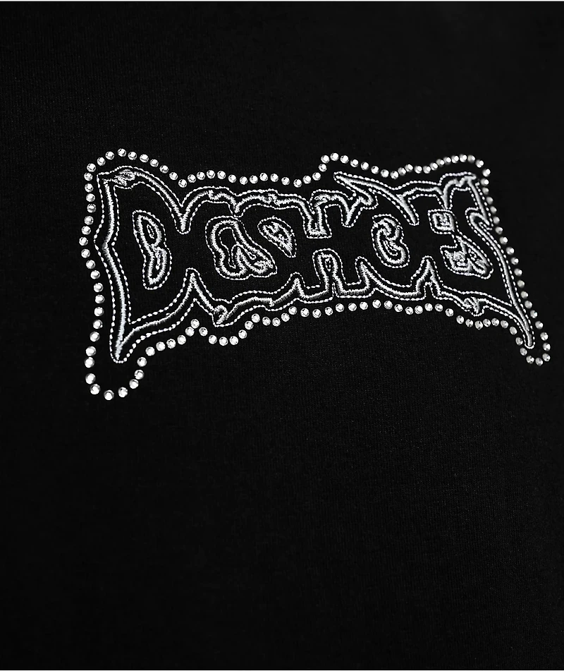 DC Burning Diamonds Black T-Shirt