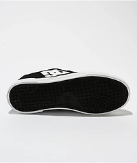DC Chelsea TX Black & White Skate Shoes