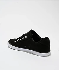 DC Chelsea TX Black & White Skate Shoes