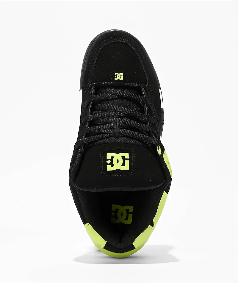 DC Command Black & Lime Skate Shoes