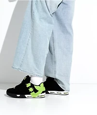 DC Command Black & Lime Skate Shoes