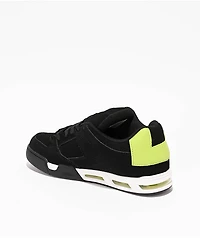 DC Command Black & Lime Skate Shoes