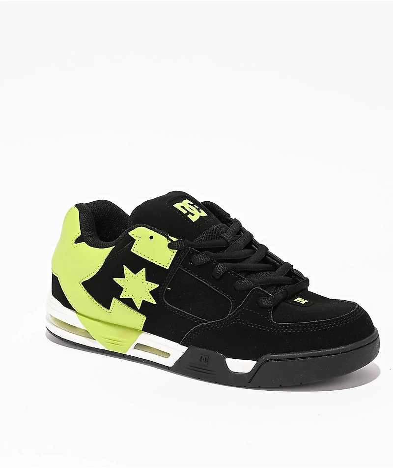 DC Command Black & Lime Skate Shoes