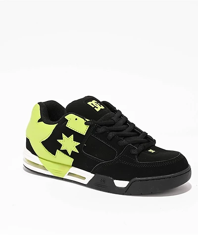 DC Command Black & Lime Skate Shoes
