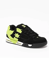 DC Command Black & Lime Skate Shoes