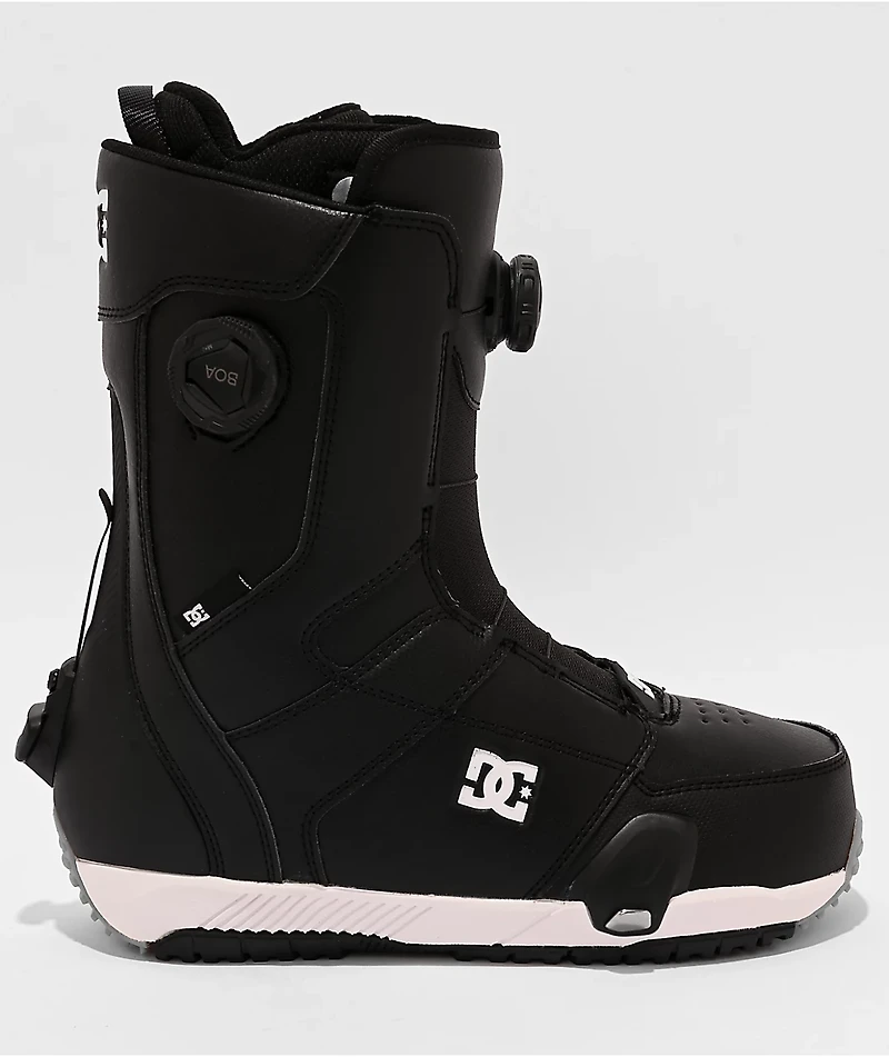 DC Control Step On® BOA®  Black & White Snowboard Boots 2026