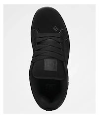 DC Court Graffik All Black Skate Shoes