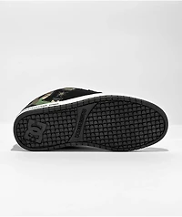 DC Court Graffik Black & Camo Skate Shoes