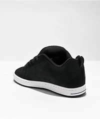 DC Court Graffik Black & Camo Skate Shoes