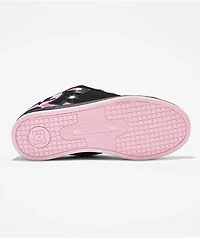DC Court Graffik Black & Pink Camo Skate Shoes