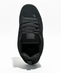DC Court Graffik Black Skate Shoes