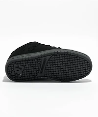 DC Court Graffik Black Skate Shoes