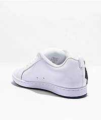 DC Court Graffik Daisy White Skate Shoes