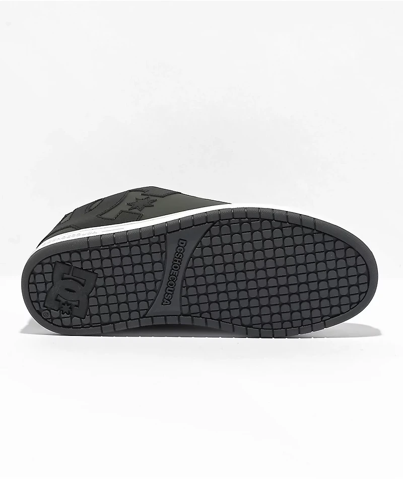 DC Court Graffik Dark Grey & Black Skate Shoes