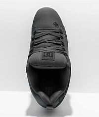 DC Court Graffik Grey, Black & White Skate Shoes
