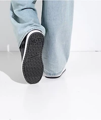 DC Court Graffik Grey, Black & White Skate Shoes