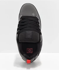 DC Court Graffik Grey & Black Skate Shoes