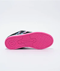 DC Court Graffik Neon Lights Skate Shoes