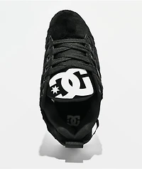 DC Court Graffik Puff Black & White Skate Shoes