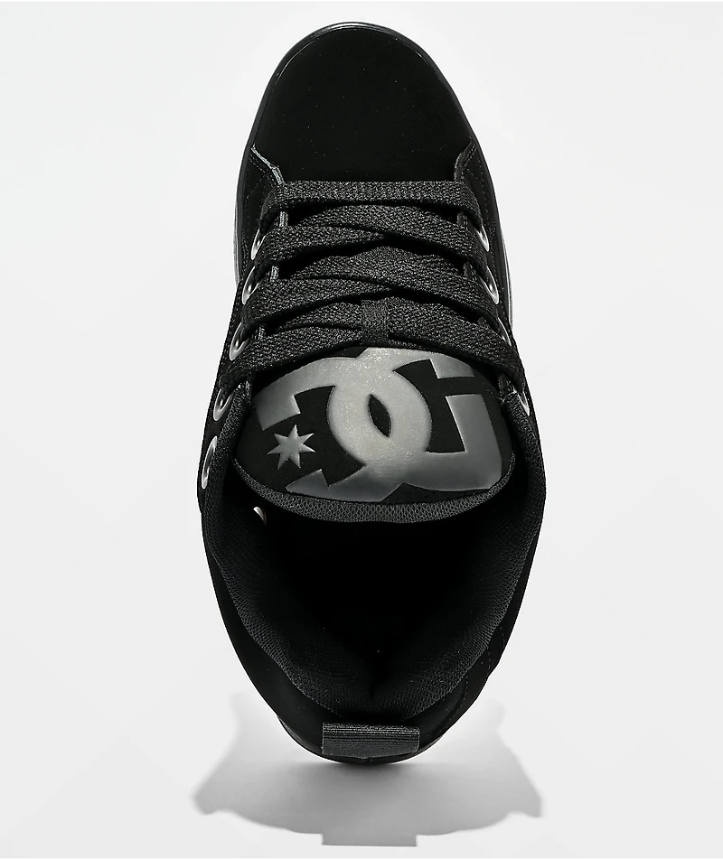 DC Court Graffik Puff Black Skate Shoes