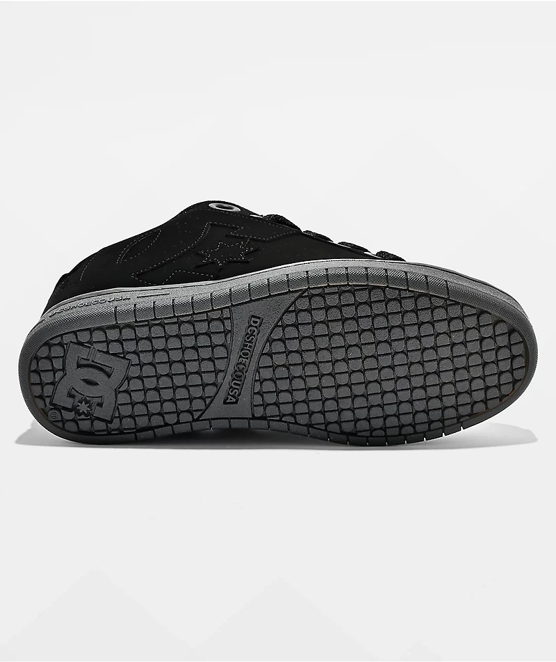 DC Court Graffik Puff Black Skate Shoes