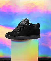 DC Court Graffik Puff Black Skate Shoes