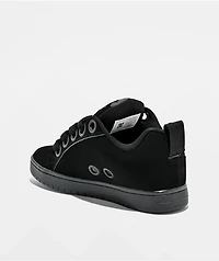 DC Court Graffik Puff Black Skate Shoes