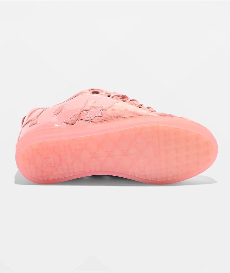 DC Court Graffik Puff Pink Skate Shoes