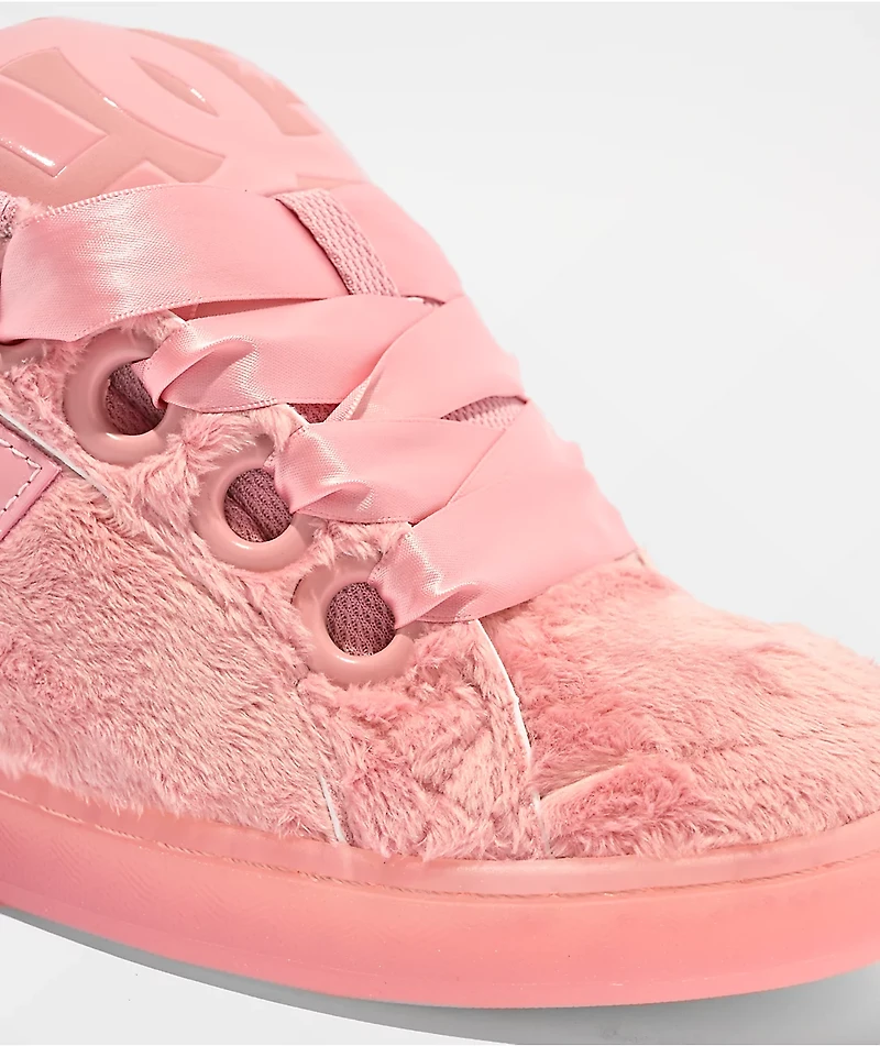 DC Court Graffik Puff Pink Skate Shoes