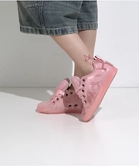 DC Court Graffik Puff Pink Skate Shoes