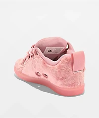 DC Court Graffik Puff Pink Skate Shoes
