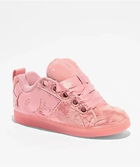 DC Court Graffik Puff Pink Skate Shoes
