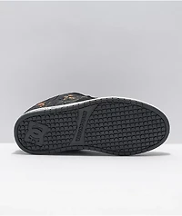 DC Court Graffik SQ Black & Print Skate Shoes