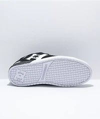 DC Court Graffik Square Black & White Skate Shoes