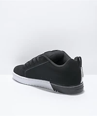 DC Court Graffik Square Black & White Skate Shoes