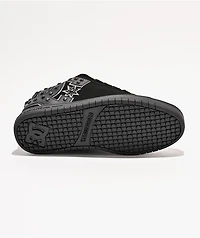 DC Court Graffik Studded Black Skate Shoes