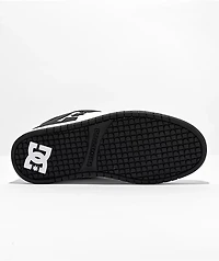 DC Court Graffik White & Black Skate Shoes