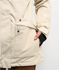 DC Cruiser Oatmeal 10K Snowboard Jacket