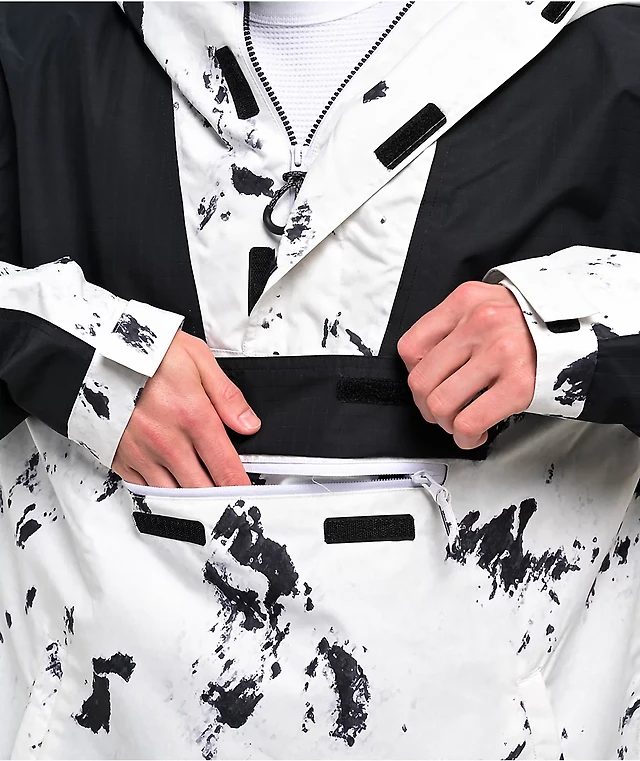 DC DC-43 Snow Camo Anorak Snowboard Jacket