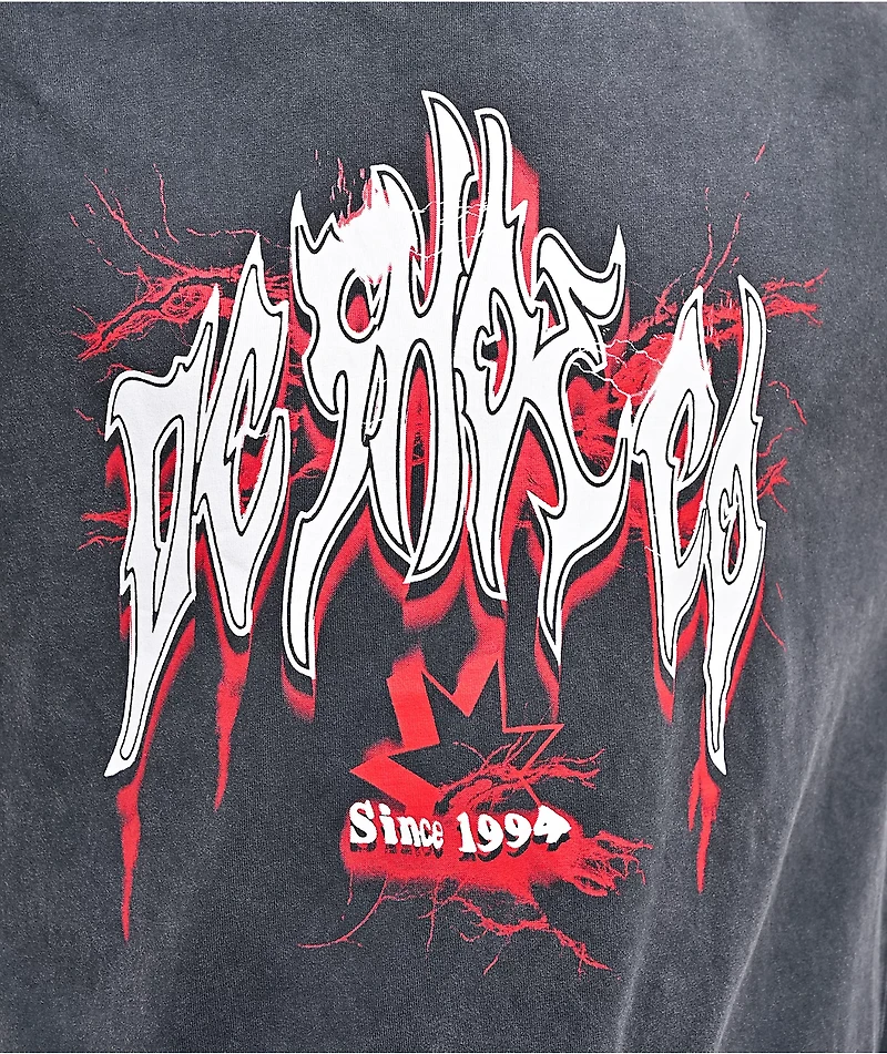 DC Death Machine Black Wash T-Shirt