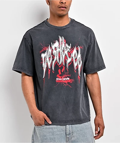 DC Death Machine Black Wash T-Shirt