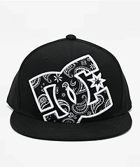 DC Double That Black & Paisley Snapback Hat