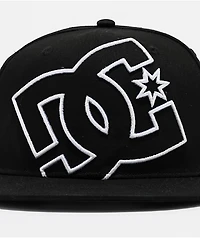DC Double That Black Snapback Hat