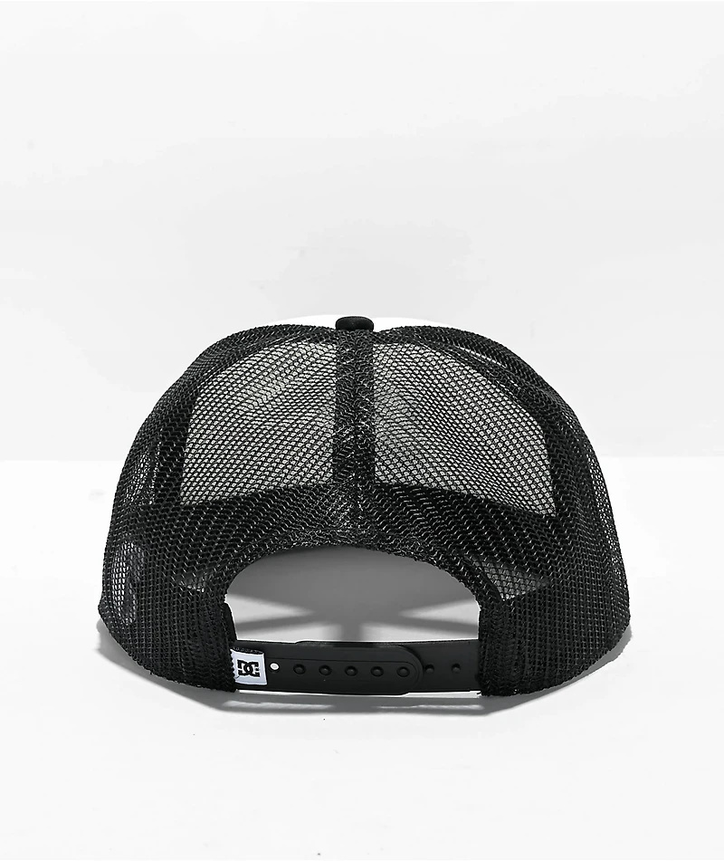 DC Gas Station Black & White Trucker Hat